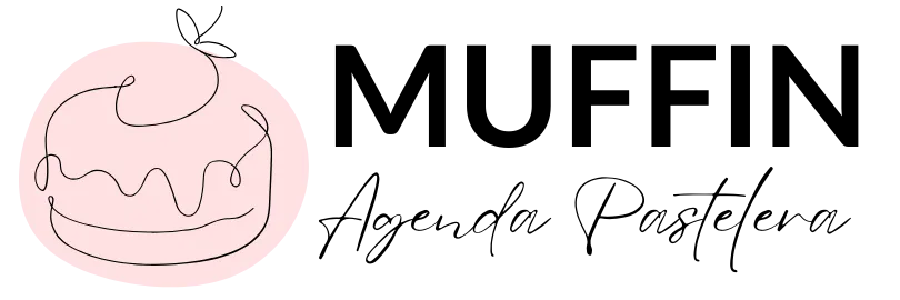 agenda pastelera muffin logo